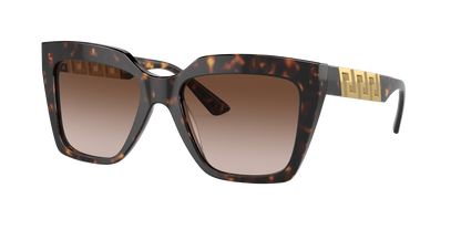 Versace Sunglasses VE4418 10813 52mm Havana / Brown Gradient Lens