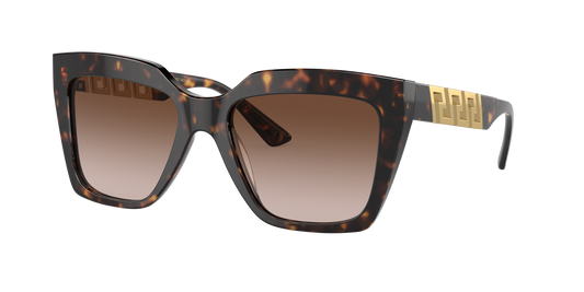 Versace Sunglasses VE4418 10813 52mm Havana / Brown Gradient Lens