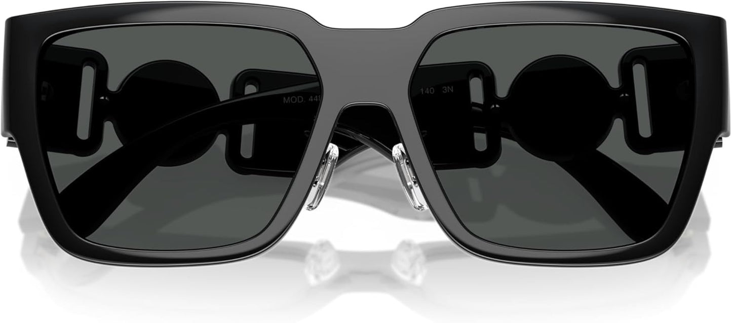 Versace Sunglasses VE4483D 536087 57mm Black / Dark Grey Lens