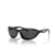 Prada Sunglasses PRA23S 1AB5S0 60mm Black / Dark Grey Lens