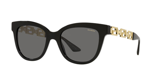 Versace Sunglasses VE4394 GB1-81 54mm Black / Dark Grey Polarized Lens