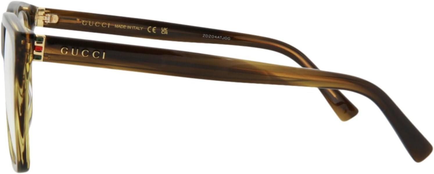 Gucci GG0452O 004 Eyeglasses 54mm Havana / Clear Demo Lens