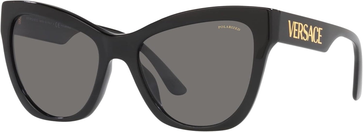 Versace Sunglasses VE4417U GB1/81 56mm Black / Polarized Dark Grey Lens
