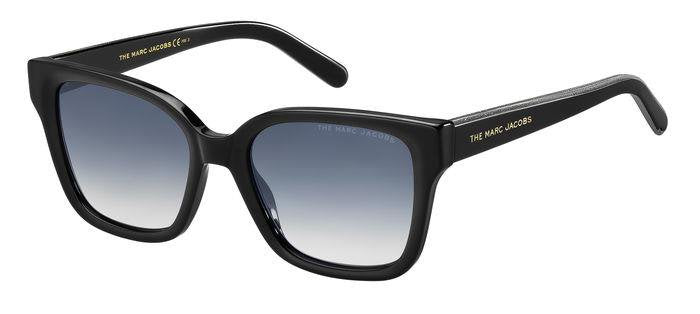 Marc Jacobs MARC 458/S 807/9O Sunglasses 53mm Black / Grey Gradient Lens