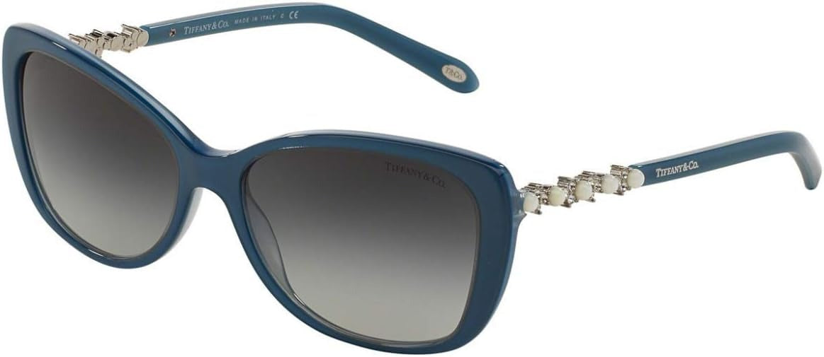 Tiffany & Co Sunglasses TF4103HB 81893C 56mm Blue Pearl / Grey Gradient Lens
