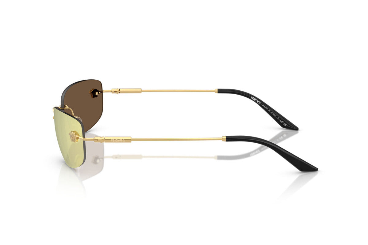 Versace Sunglasses VE2279 10027I 60mm Gold / Bronze Mirror Gold Lens