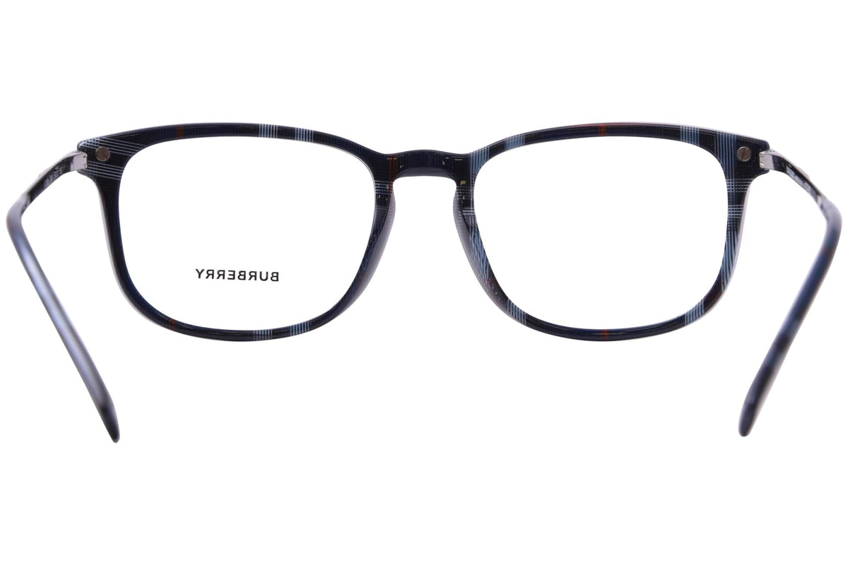 Burberry Eyeglasses BE2369 3956 56mm Top Blue On Navy Check / Demo Lens