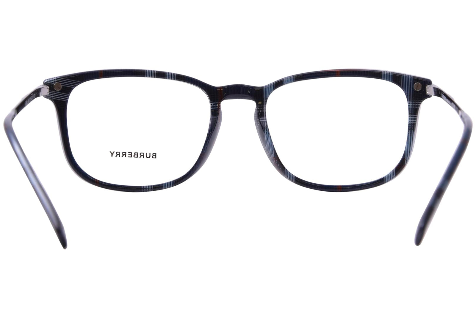 Burberry Eyeglasses BE2369 3956 56mm Top Blue On Navy Check / Demo Lens