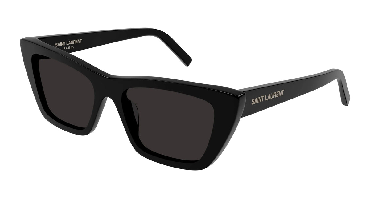 Saint Laurent Sunglasses SL276 MICA 001 53mm Black / Grey Lens