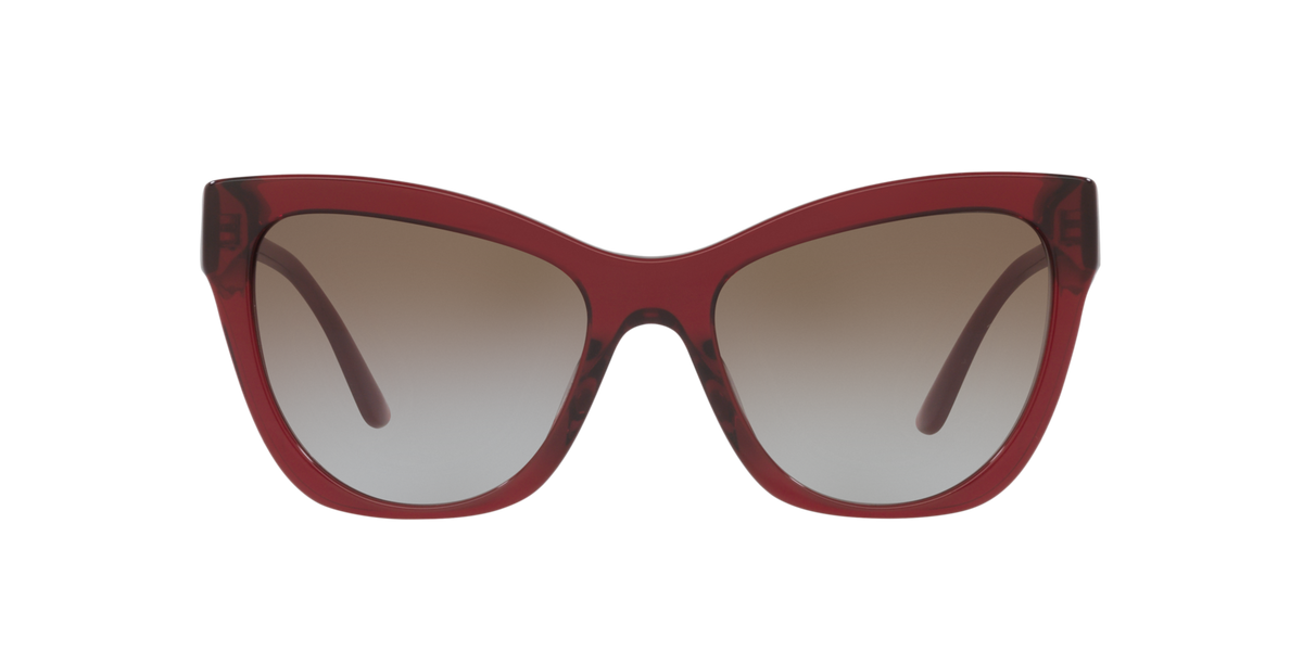 Versace Sunglasses VE4417U 38889 56mm Transparent Red / Grey Gradient Brown Lens