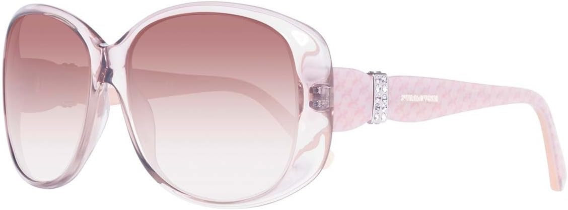 Swarovski SK0012 57F Sunglasses 60mm Transparent Pink / Pink Brown Gradient Lens