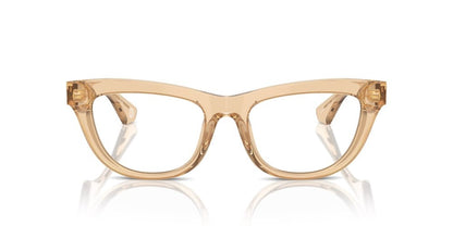 Burberry Eyeglasses BE2406U 4063 52mm Transparent Brown / Demo Lens