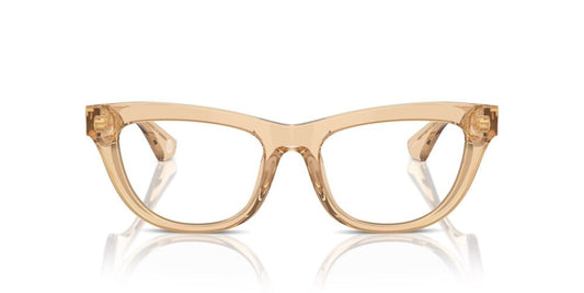 Burberry Eyeglasses BE2406U 4063 52mm Transparent Brown / Demo Lens