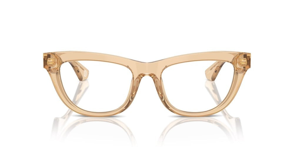 Burberry Eyeglasses BE2406U 4063 52mm Transparent Brown / Demo Lens