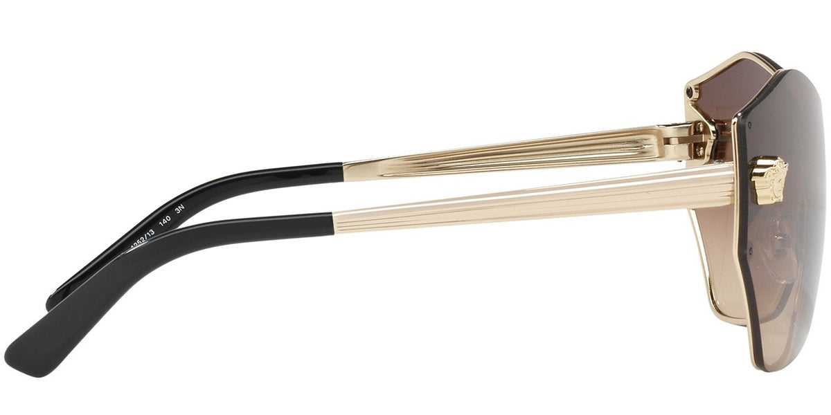 Versace VE2182 125213 Sunglasses Pale Gold / Brown Gradient Lens