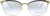 Versace Eyeglasses VE1268 1252 53mm Pale Gold / Demo Lens