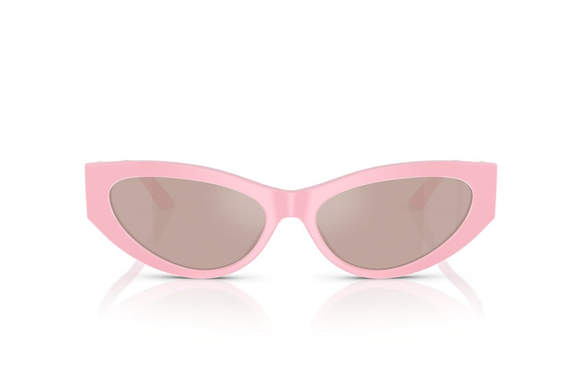 Versace Sunglasses VE4470B 54735 56mm Perla Pastel Pink/Light Pink Mirror Silver