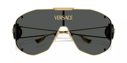 Versace Sunglasses VE2268 100287 42mm Gold / Dark Grey Lens