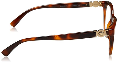 VERSACE Oval Women Eyeglasses VE3247 5119 53mm Havana / Demo Lens