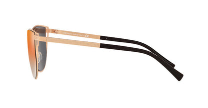 Versace Sunglasses VE2211 141214 56mm Rose Gold / Grey Mirror Rose Gold Gradient Orange