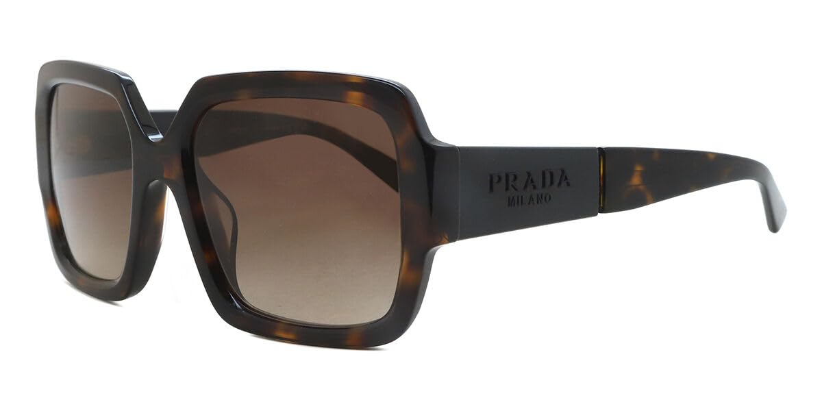 Prada Sunglasses PR21XSF 2AU6S1 55mm Havana / Brown Gradient Lens