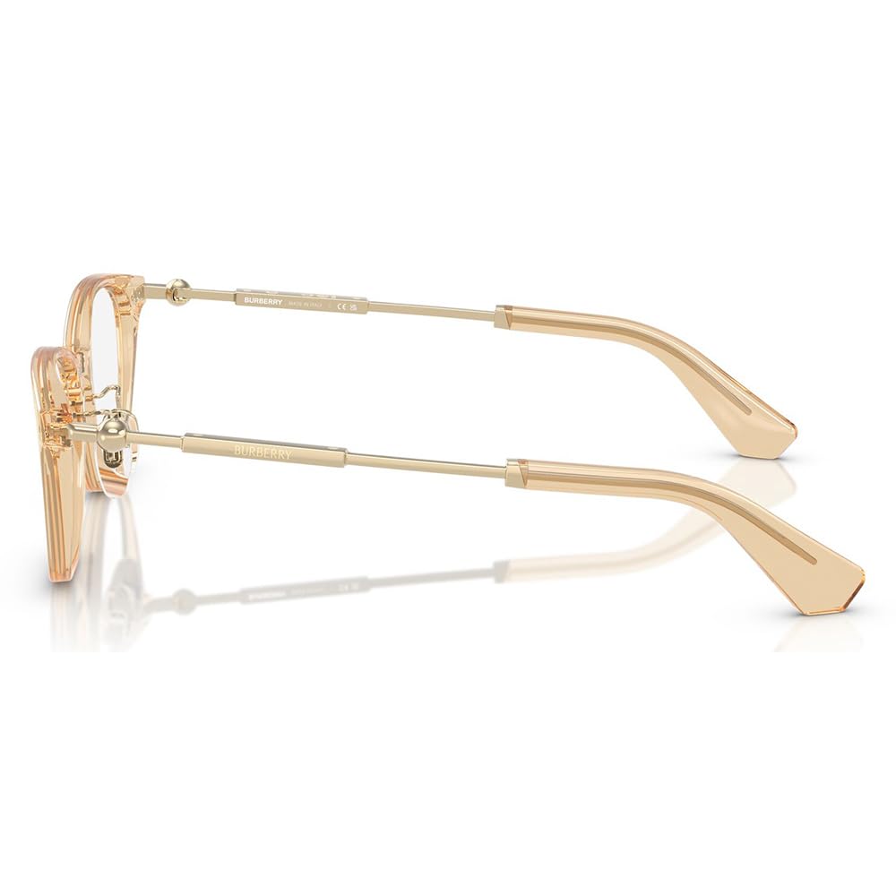 Burberry BE2423D 4063 Eyeglasses 50mm Transparent Brown / Clear Demo Lens