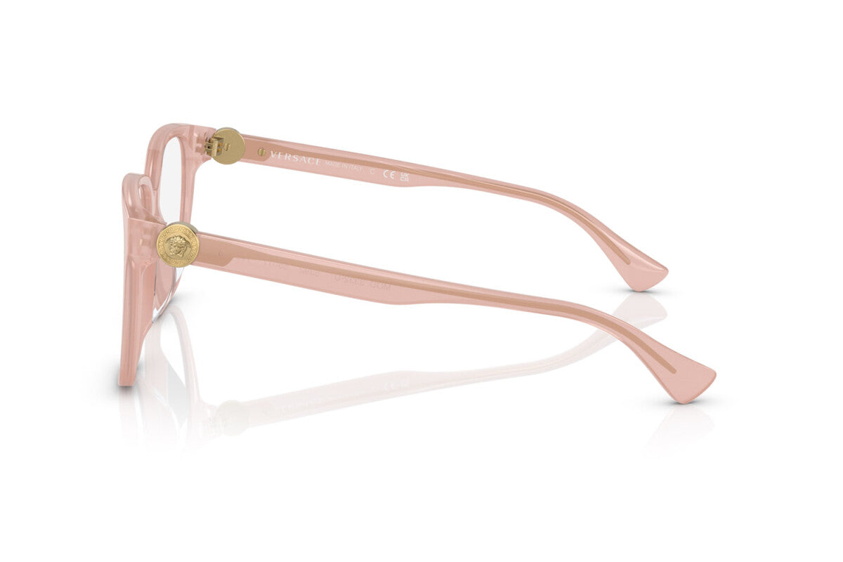 Versace Eyeglasses VE3332D 5392 55mm Opal Pink / Demo Lens
