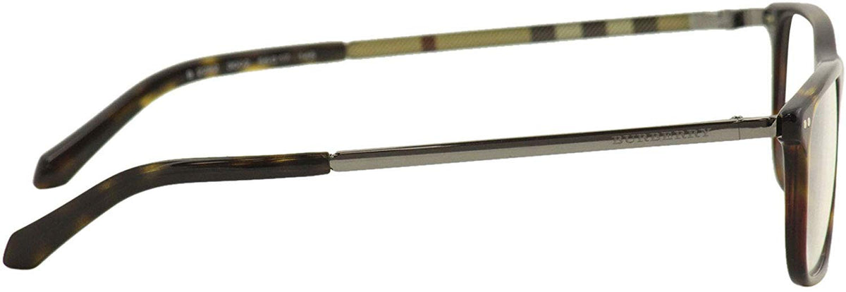 Burberry Rectangle Eyeglasses BE2282 3002 55mm Dark Havana / Demo Lens [55-17-145]