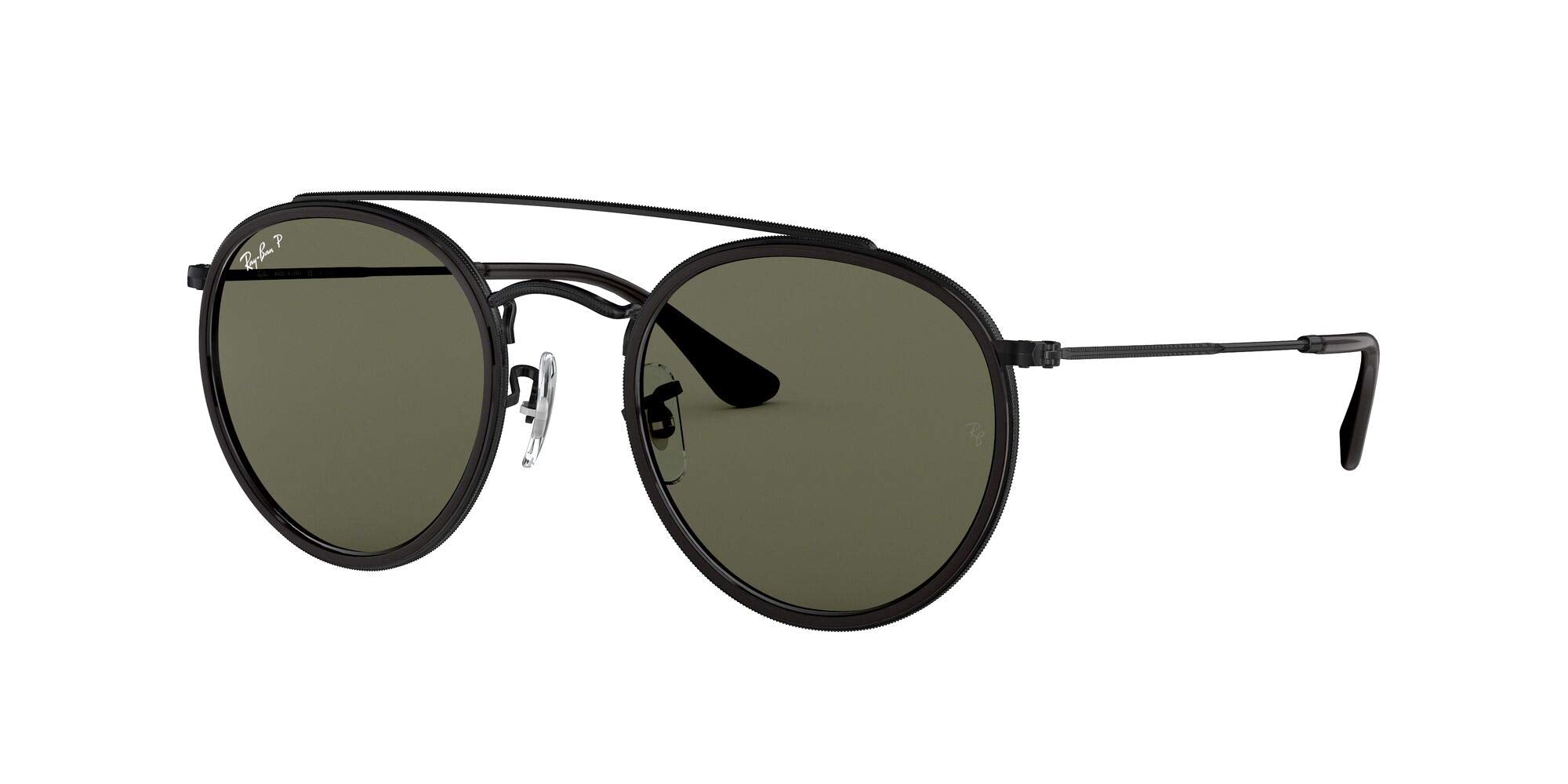 Ray Ban Sunglasses RB3647N 002-58 51mm Black / Green Polarized Lens