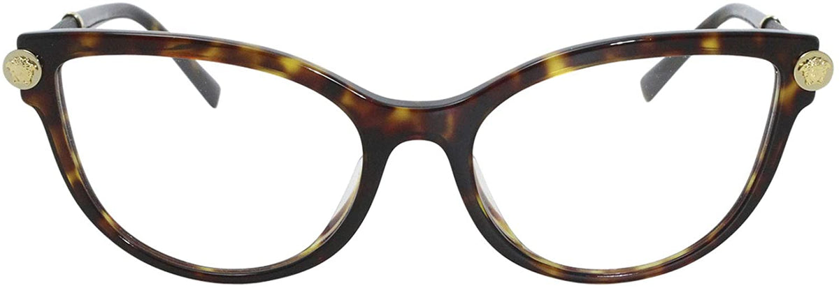 Versace Eyeglasses VE3270Q 108 54mm Havana / Demo Lens