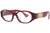 Versace Eyeglasses VE3320U 388 56mm Transparent Red / Demo Lens