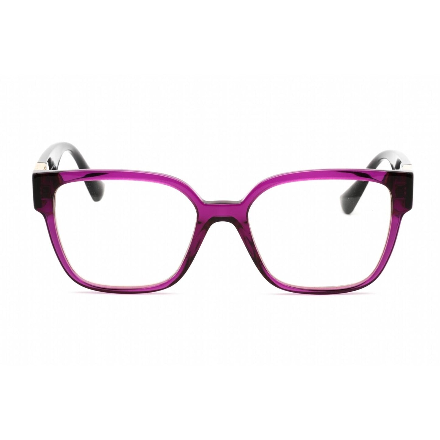 Versace Eyeglasses VE3329B 5384 52mm Transparent Plum / Demo Lens