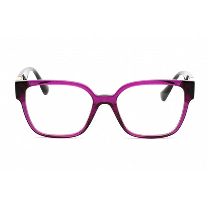 Versace Eyeglasses VE3329B 5384 54mm Transparent Plum / Demo Lens
