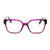 Versace Eyeglasses VE3329B 5384 54mm Transparent Plum / Demo Lens