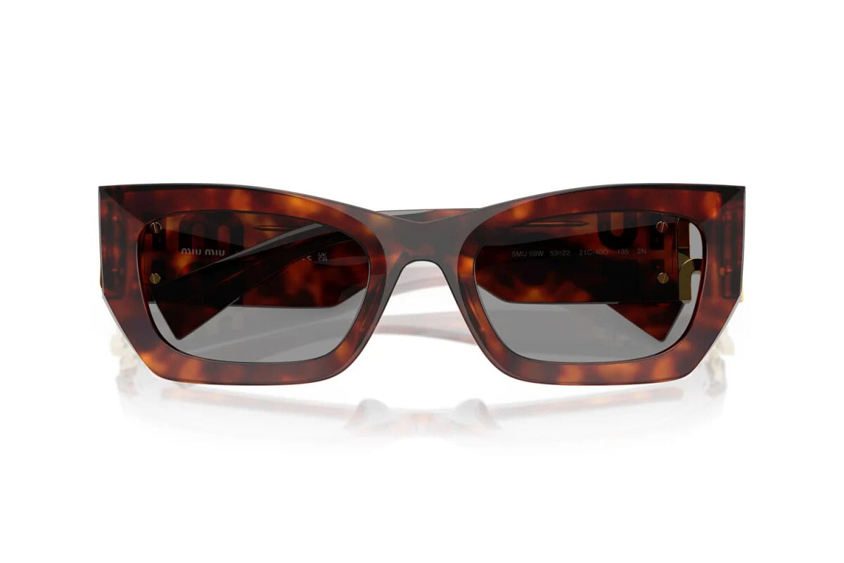 Miu Miu Sunglasses MU09WS 21C40O 53mm Havana Mogano / Grey Lens