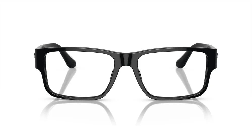 Versace VE3342 GB1 Eyeglasses 57mm Black / Clear Demo Lens