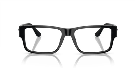 Versace VE3342 GB1 Eyeglasses 57mm Black / Clear Demo Lens