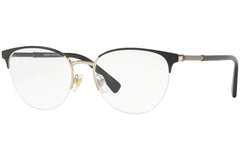 Versace Eyeglasses VE1247 1252 52mm Black Pale Gold / Demo Lens