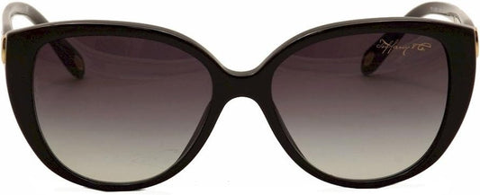 Tiffany & Co VINTAGE Sunglasses TF4082 80013C 56mm Black / Grey Gradient Lens