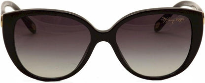Tiffany & Co VINTAGE Sunglasses TF4082 80013C 56mm Black / Grey Gradient Lens