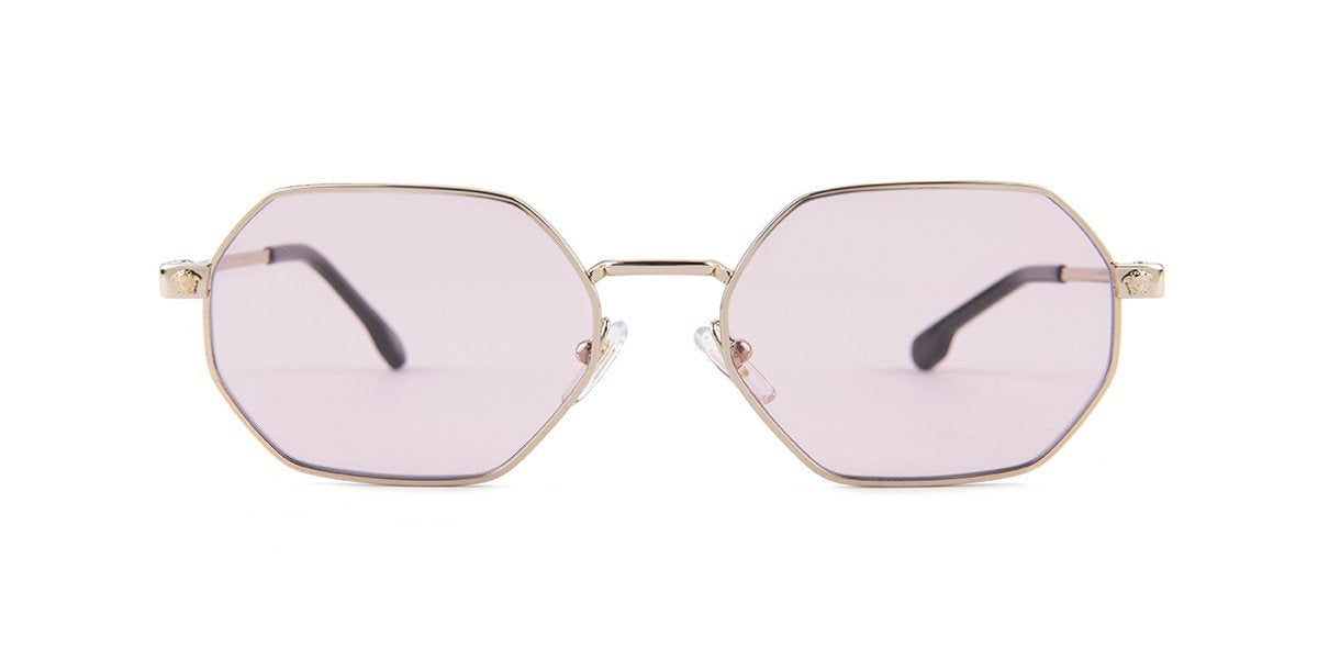VERSACE Sunglasses VE2194 12525 53mm Gold / Pink Lens [53-17-140]