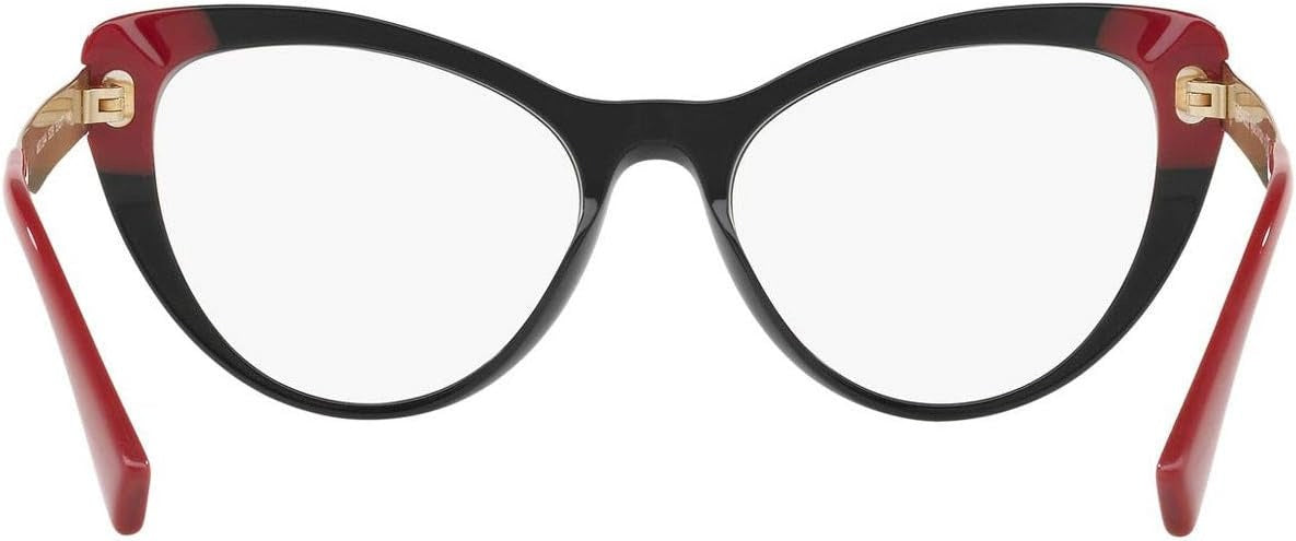 Versace Eyeglasses VE3244 5239 53mm Black / Demo Lens