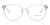 Versace Eyeglasses VE3302D 148 54mm Crystal / Demo Lens