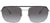 Burberry Holborn Sunglasses BE3117 10058G Silver Black / Grey Gradient Lens