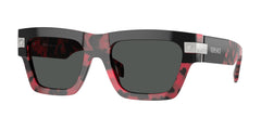 Versace Sunglasses VE4464 545787 55mm Top Black Red Havana / Dark Grey Lens