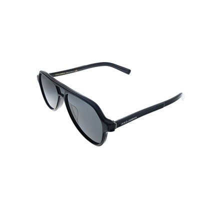 Dolce & Gabbana Sunglasses DG4355F 501/87 56mm Black / Dark Grey Lens