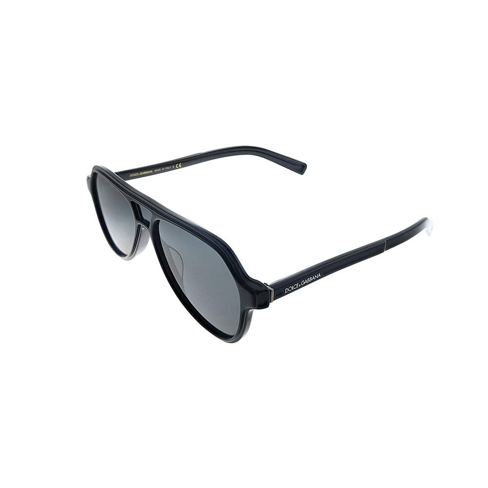 Dolce &amp; Gabbana Sunglasses DG4355F 501/87 56mm Black / Dark Grey Lens