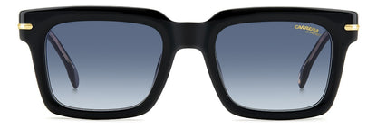 Carrera 316/S M4P/08 Sunglasses 52mm Stripes Black / Dark Blue Gradient Lens