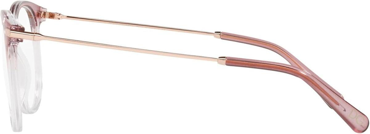 Dolce & Gabbana DG5071 3303 Eyeglasses 52mm Pink Pastel Gradient / Demo Lens