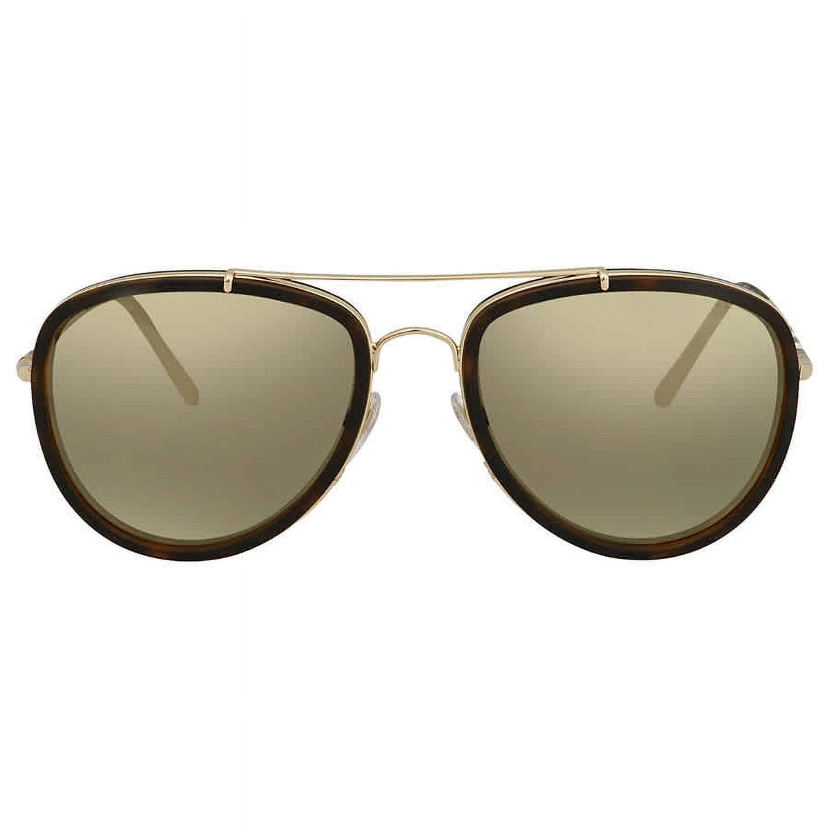 Burberry Sunglasses BE3090Q 10525A 58mm Matte Havana / Light Gold Mirror Lens